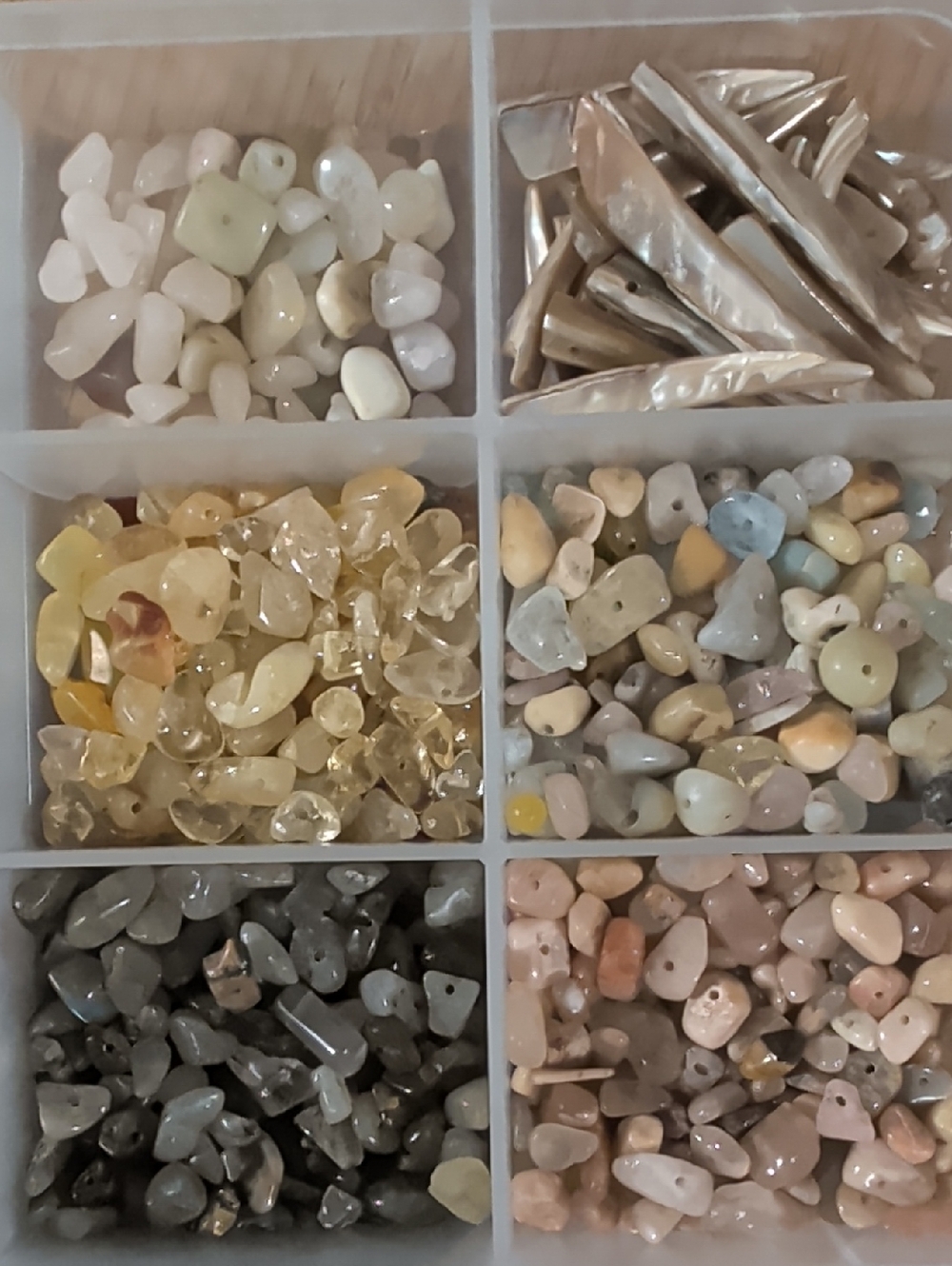 Semi-precious Stone Chip Beads: Amethyst Fluorite Unikite Labradite & Much More! - Picture 9 of 16